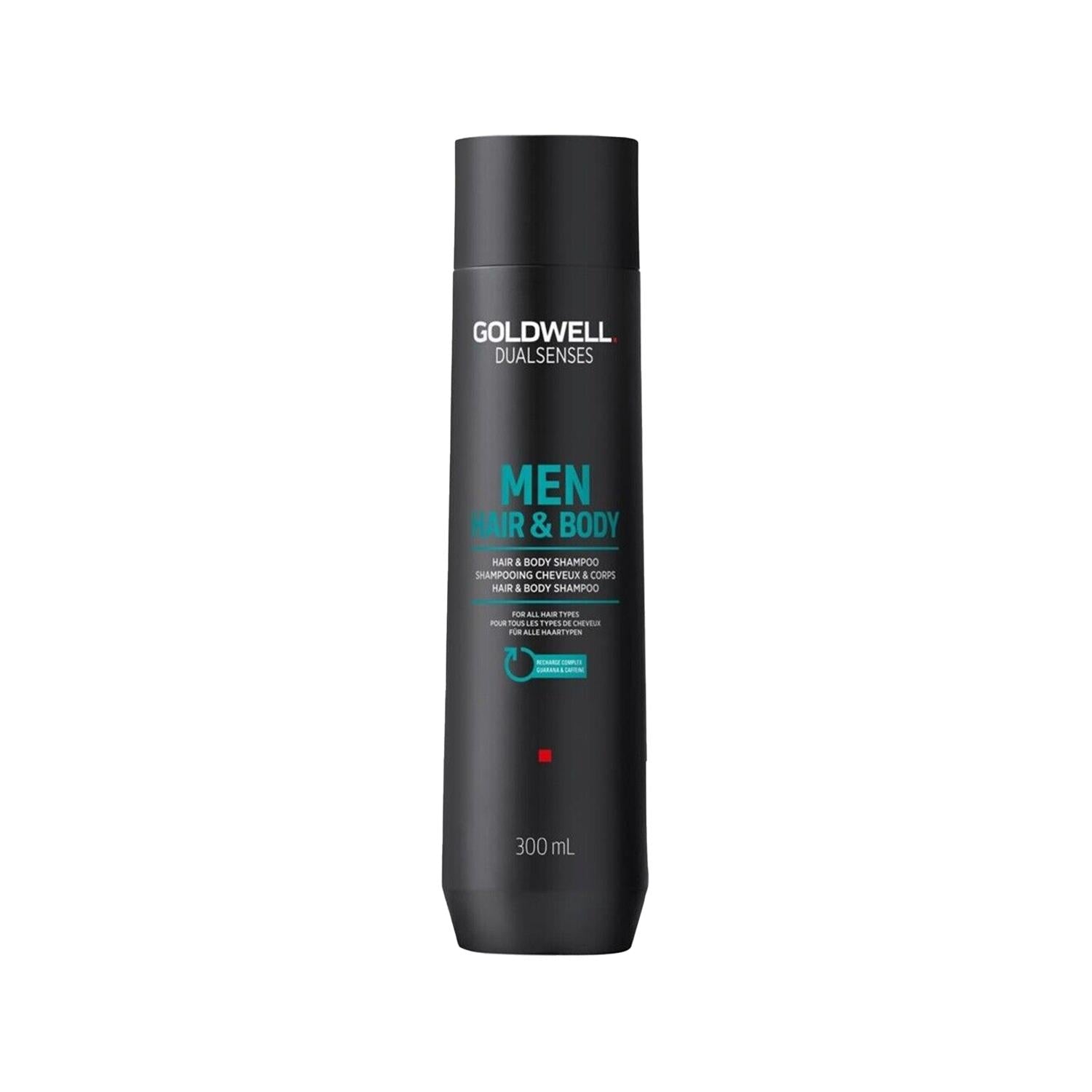 Goldwell Dualsenses Men Hair & Body Shampoo 300ml - 2-in-1 Cleansing for Men