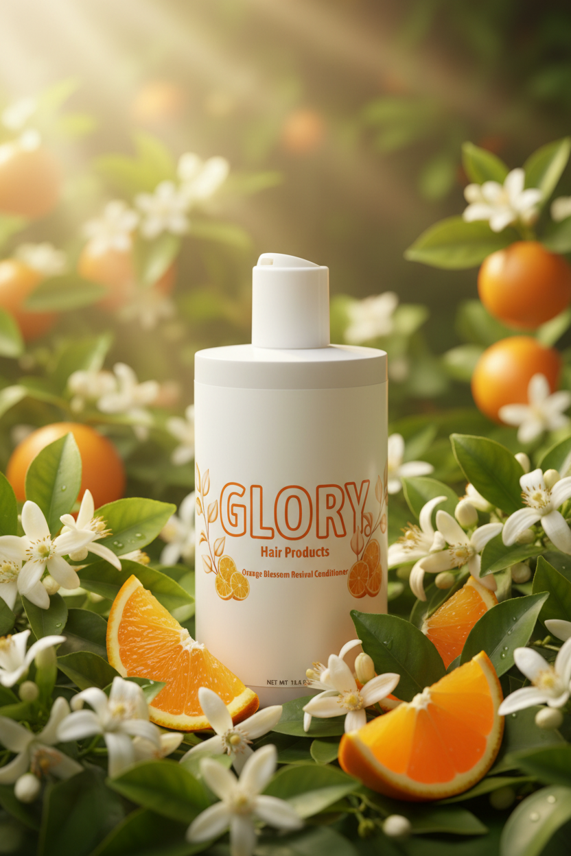 GLORY. Orange Blossom Revival Conditioner – Nourishing Hair Conditioner for Dry & Damaged Hair