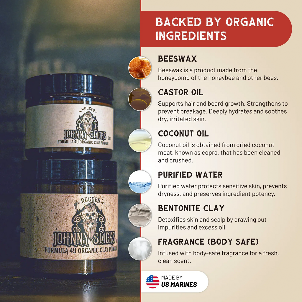 Formula 49 - Organic Clay Pomade