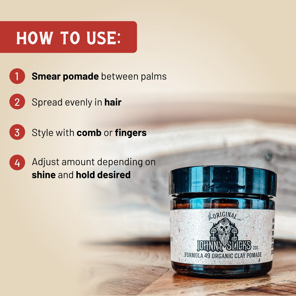 Formula 49 - Organic Clay Pomade