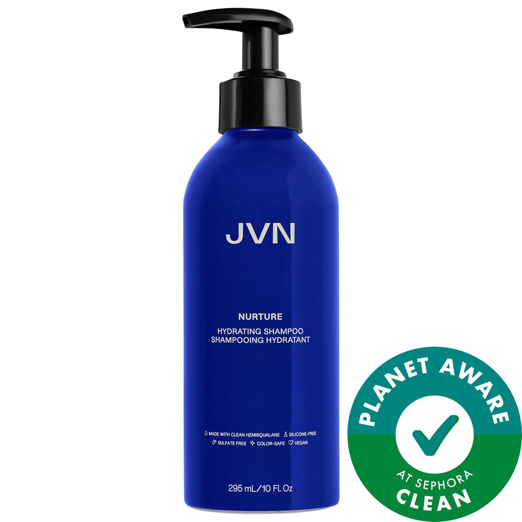 Nurture Hydrating Shampoo: Deeply Moisturizes Dry Hair, Softens Frizz & Adds Shine - Vegan, Cruelty-Free, Silicone-Free Formula